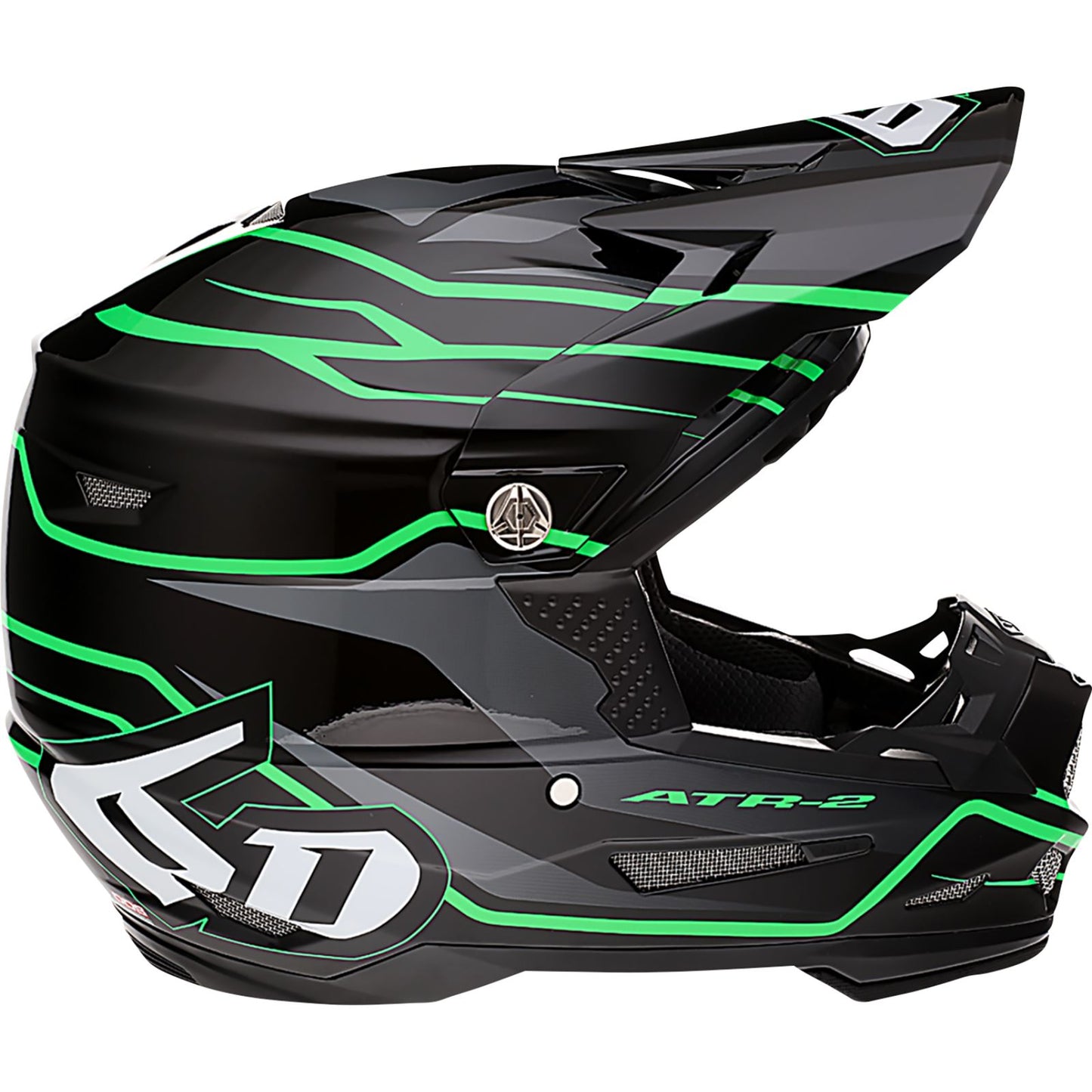6D Helmets ATR-2 Helmet - Phase - Black Green_1141669