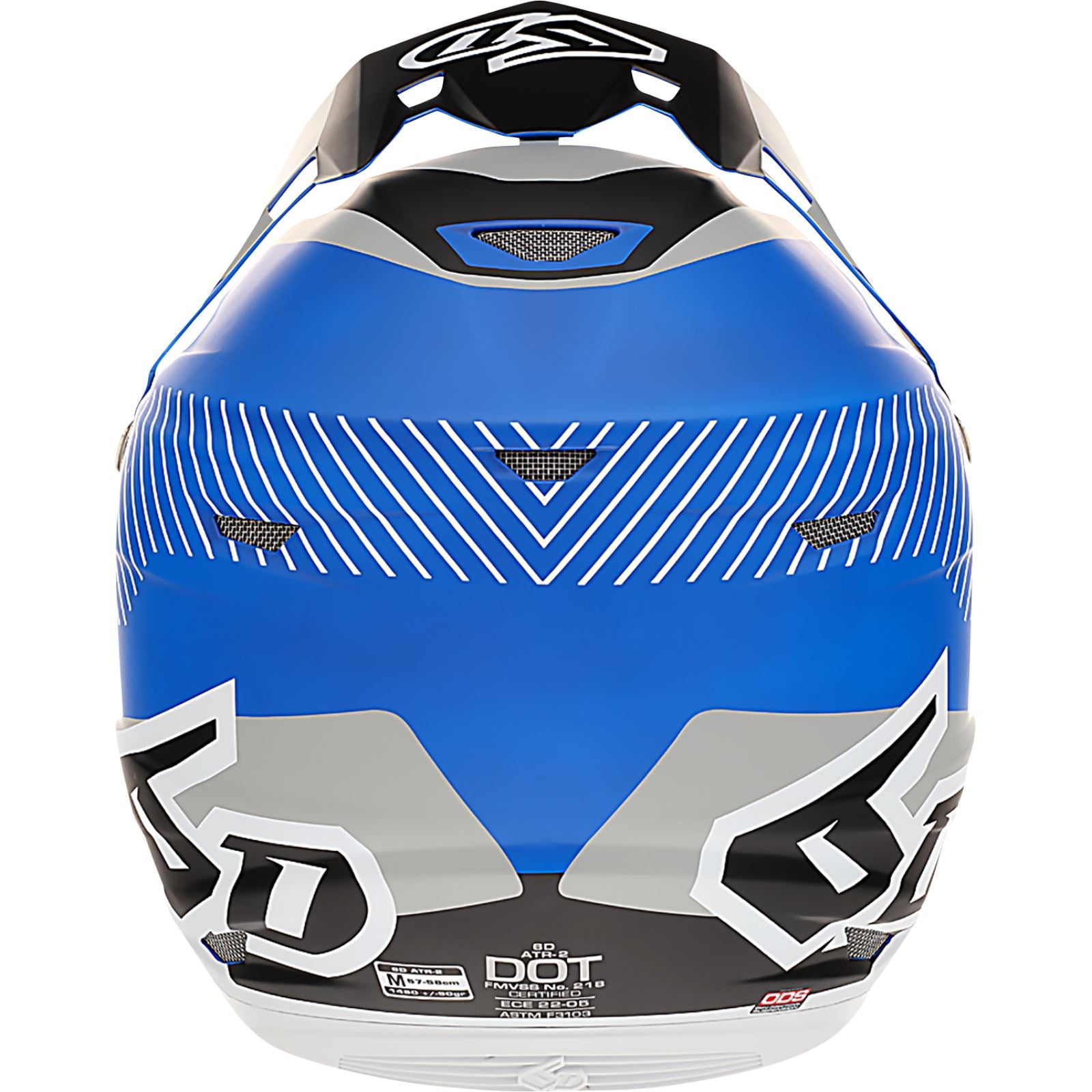 6D Helmets ATR-2 Helmet - Fusion - Blue_1141719