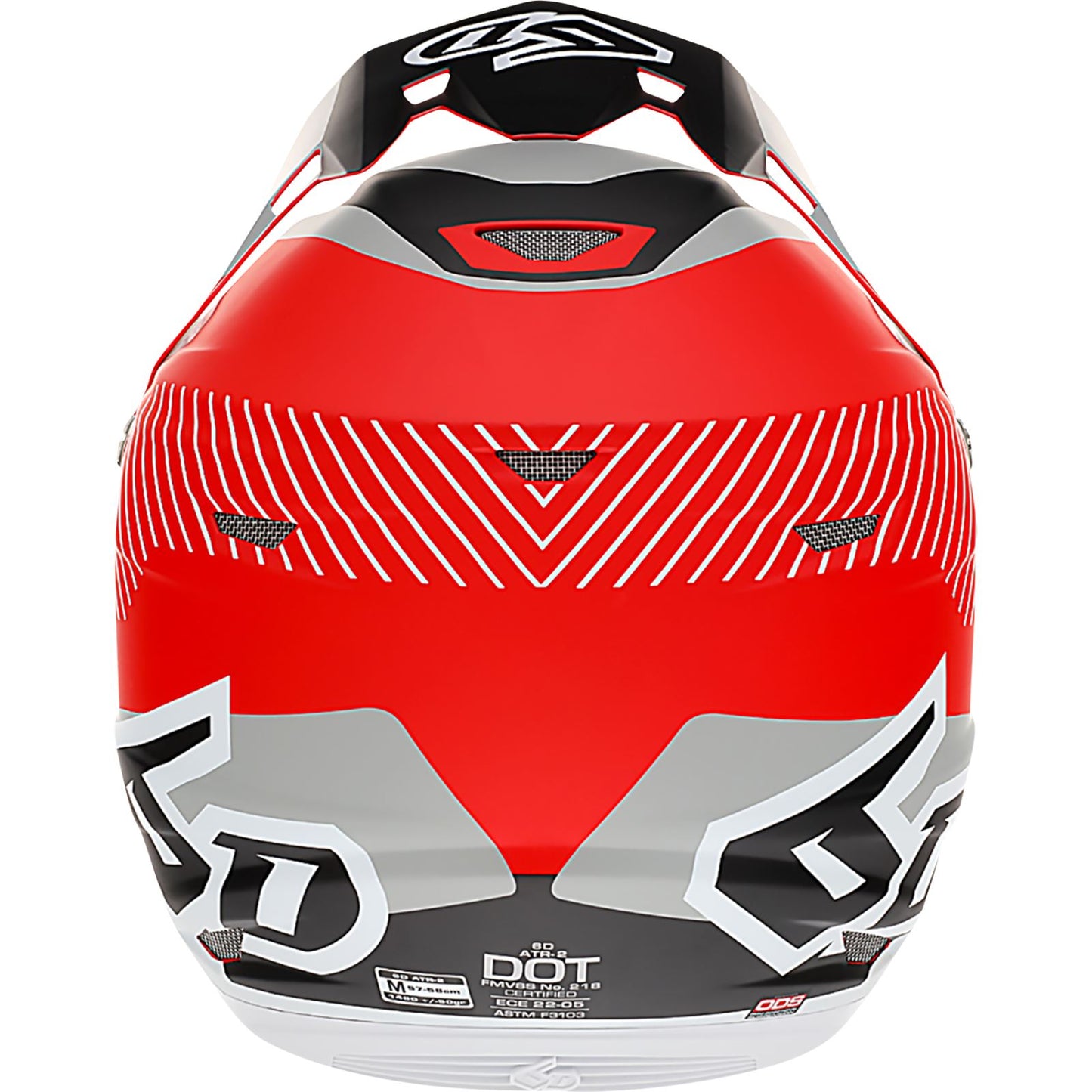 6D Helmets ATR-2 Helmet - Fusion - Red_1141796