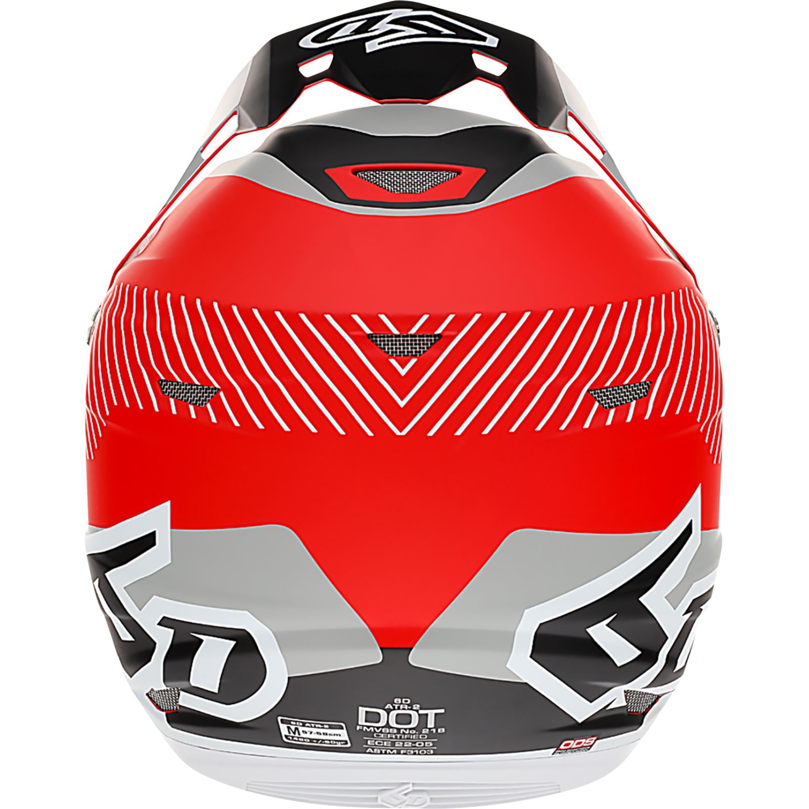 6D Helmets ATR-2 Helmet - Fusion - Red_1141796