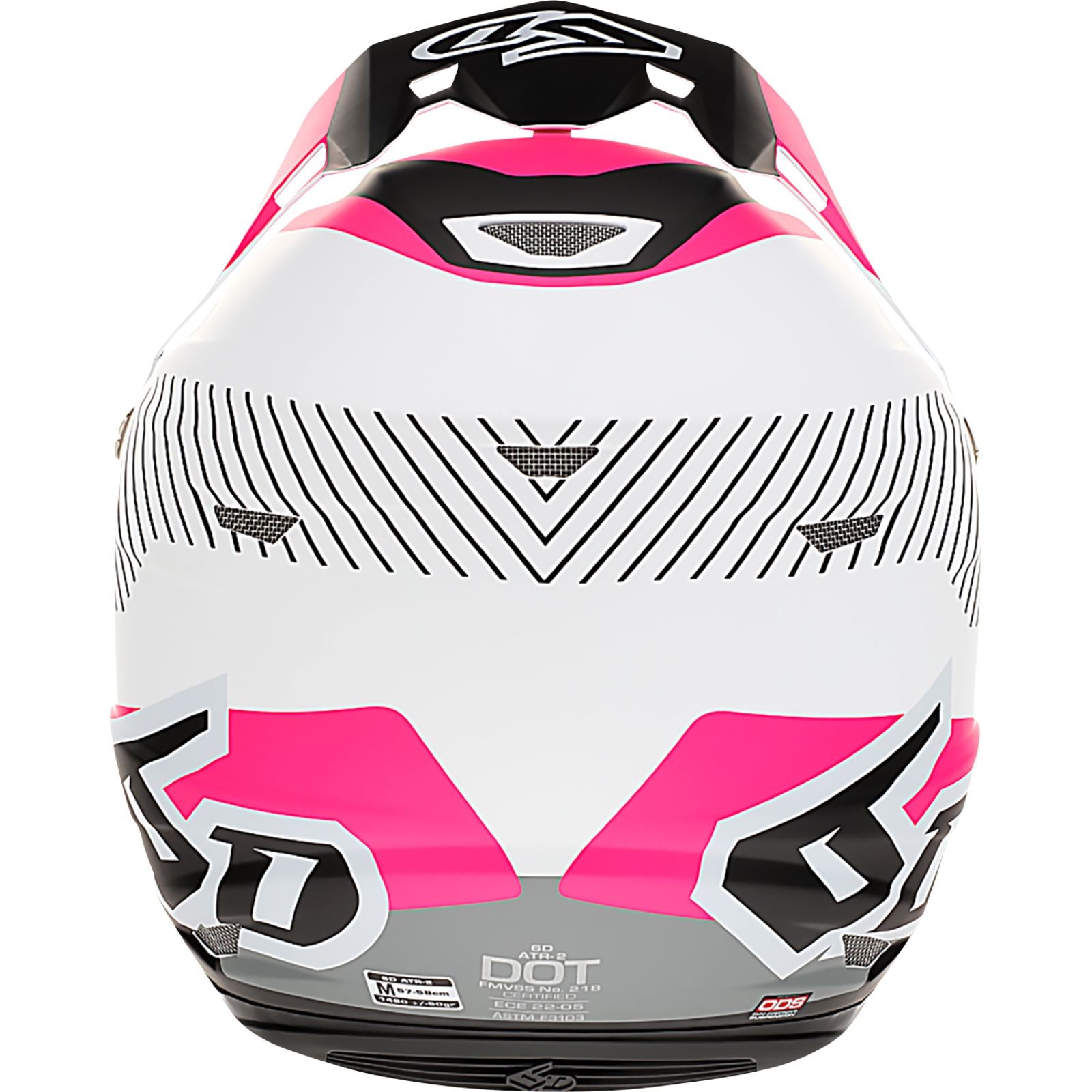 6D Helmets ATR-2 Helmet - Fusion - Neon Pink_1141838