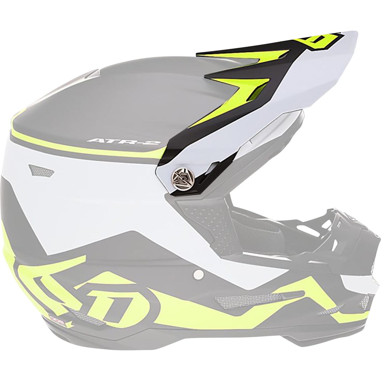 6D Helmets ATR-2 Visor - Drive - Neon Yellow [MPN: 72-6097]_1141960