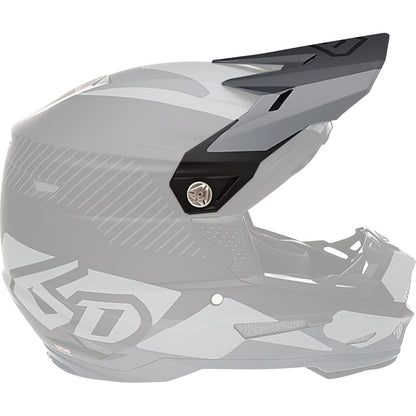 6D Helmets ATR-2 Visor - Fusion - Black [MPN: 72-6104]_1156404