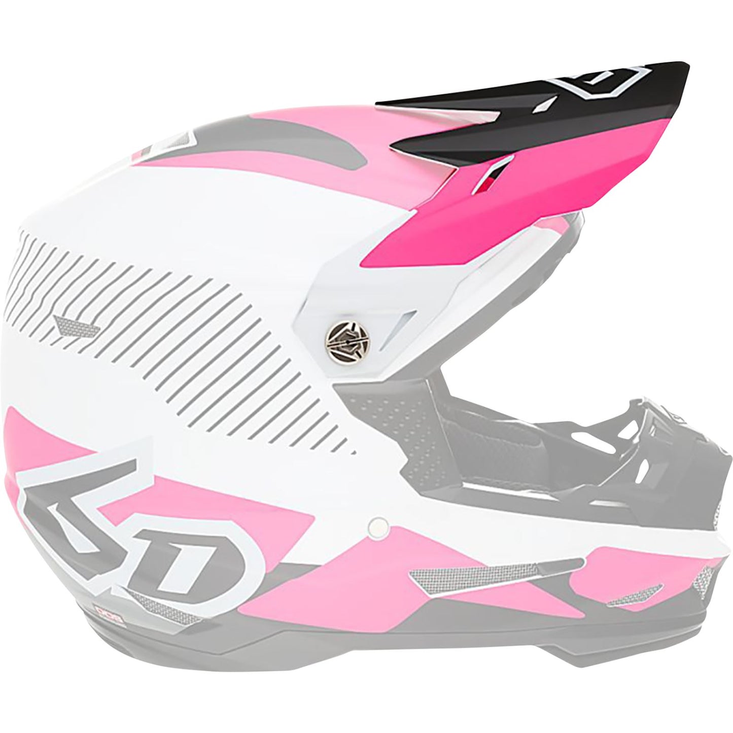 6D Helmets ATR-2 Visor - Fusion - Pink [MPN: 72-6106]_1141967