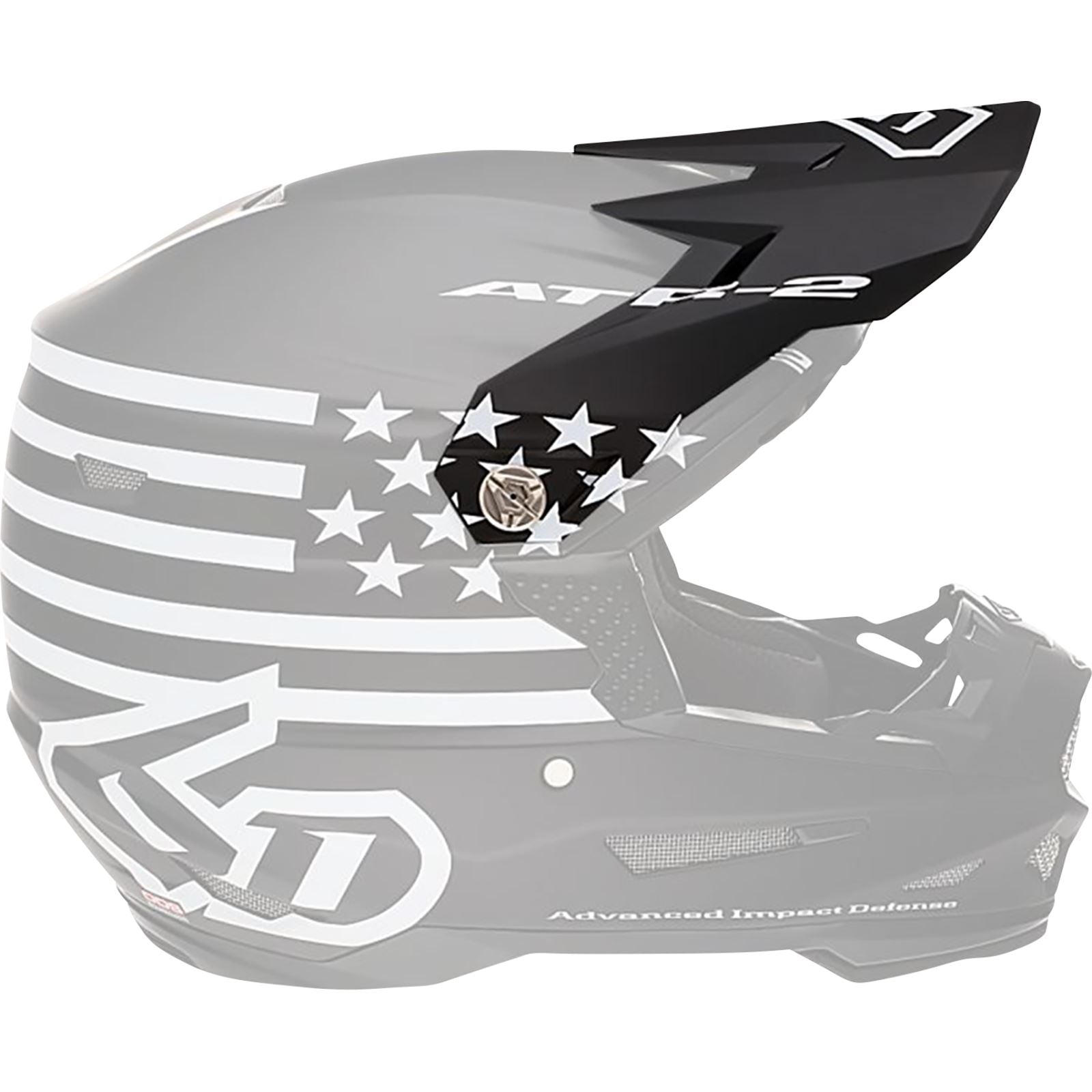 6D Helmets ATR-2 Visor - Tactical - Black [MPN: 72-6107]_1141968