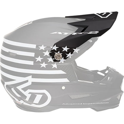 6D Helmets ATR-2 Visor - Tactical - Black [MPN: 72-6107]_1141968
