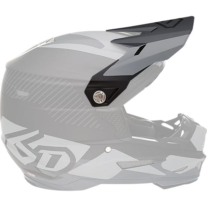 6D Helmets ATR-2Y Visor - Matte Black [MPN: 72-4114]_1141969