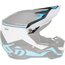 6D Helmets ATR-2Y Visor - Drive - Cyan [MPN: 72-4130]_1141970