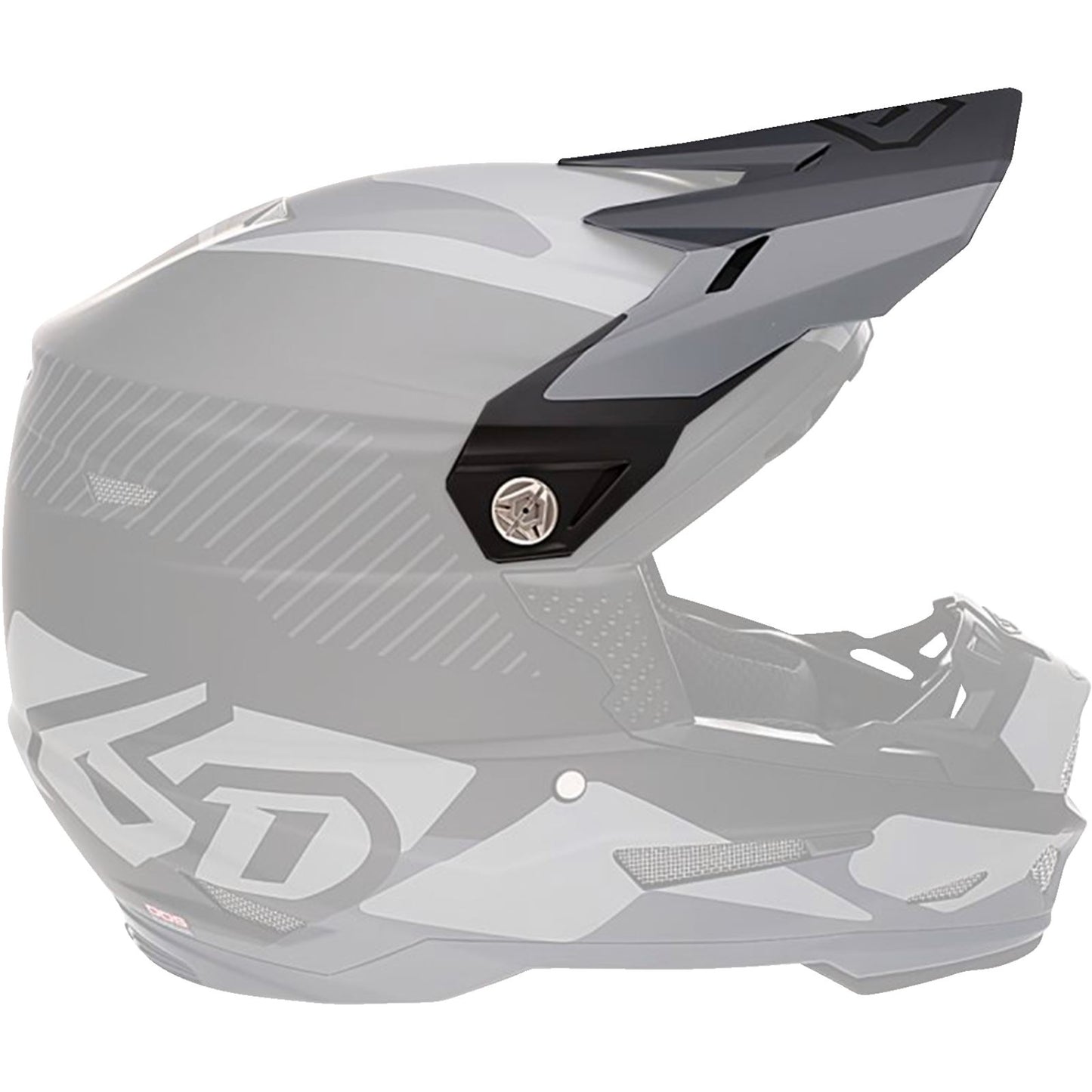 6D Helmets ATR-2Y Visor - Fusion - Black [MPN: 72-4132]_1158598