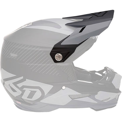 6D Helmets ATR-2Y Visor - Fusion - Black [MPN: 72-4132]_1158598