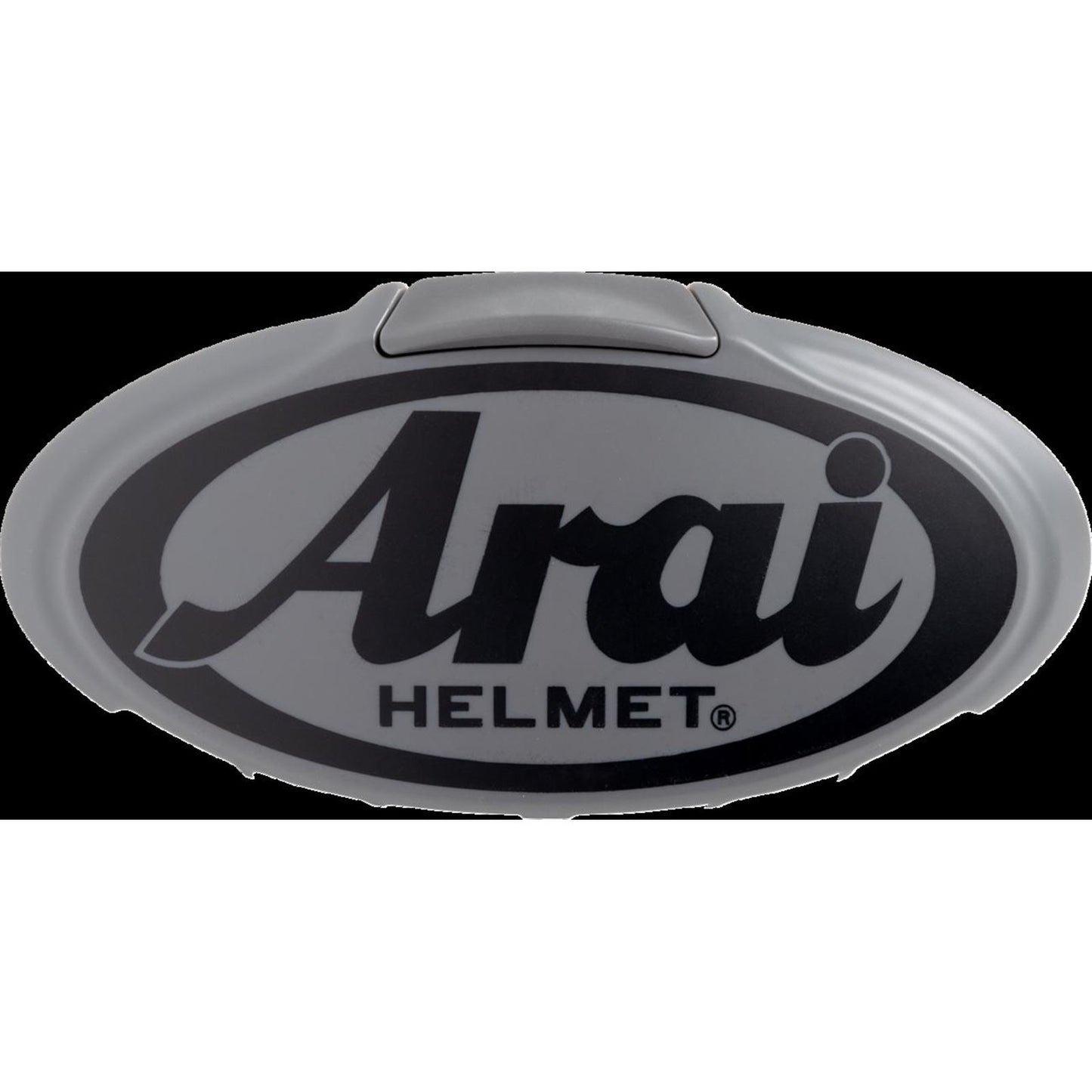 3D Arai Logo Duct - Modern Gray/Black 102106_1420836