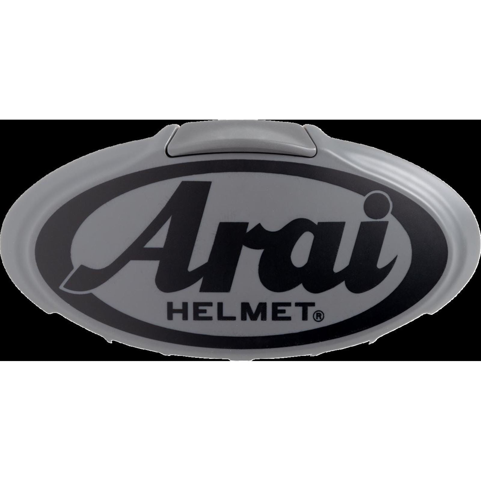 3D Arai Logo Duct - Modern Gray/Black 102106_1420836
