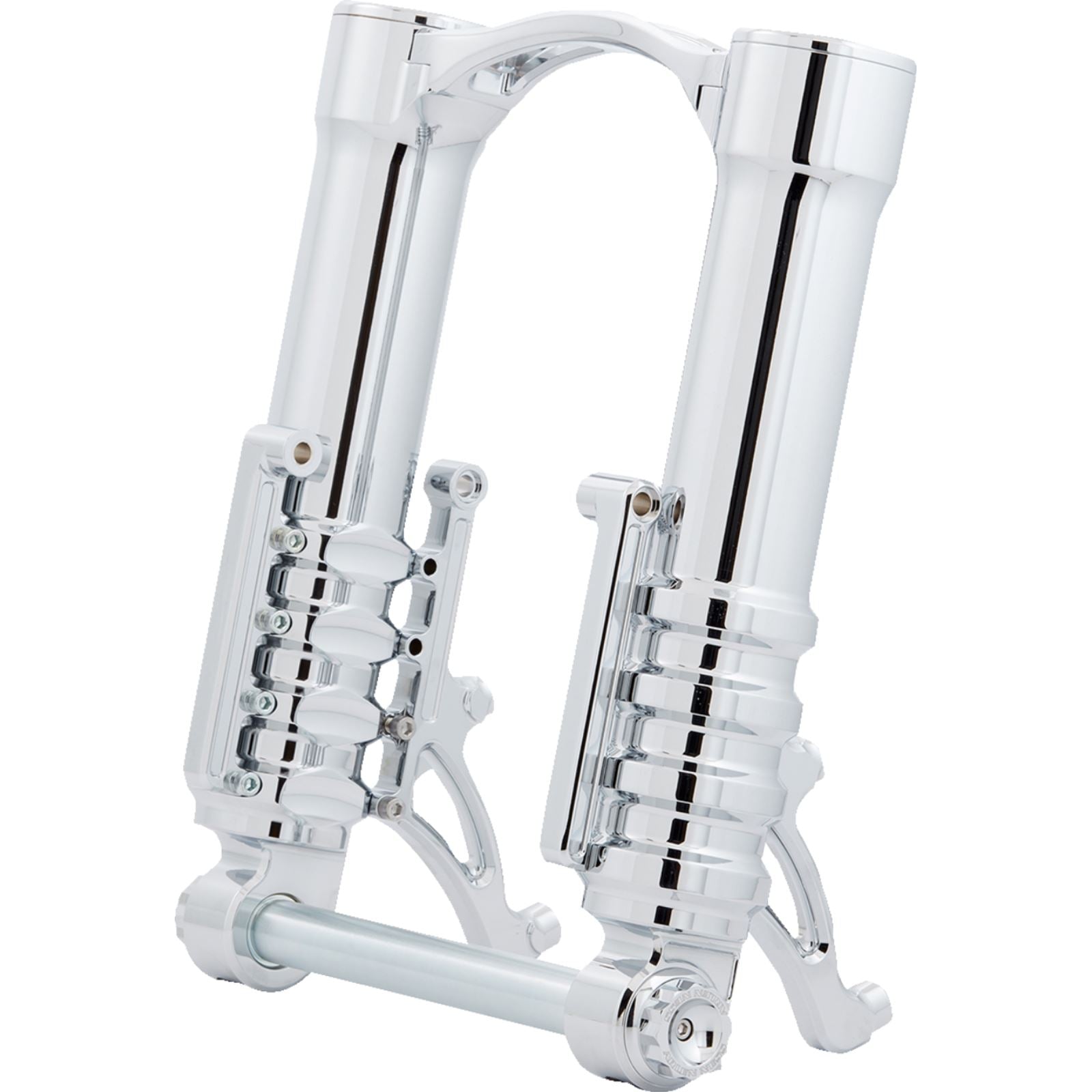 Arlen Ness Fork Legs - 49 mm - Chrome - For Custom Radial Mount Brake Caliper 120-012_1370805