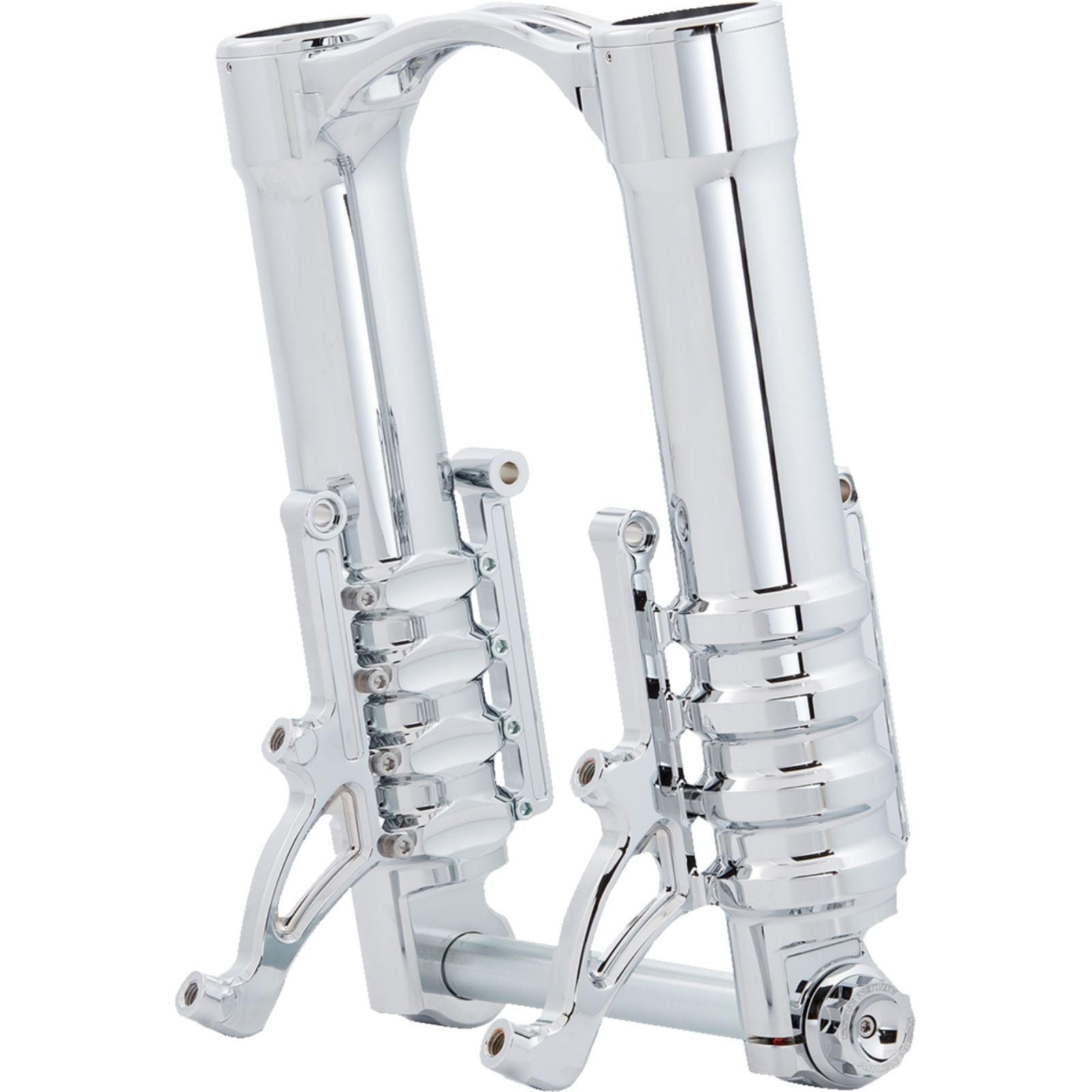 Arlen Ness Fork Legs - 49 mm - Chrome - For Custom Radial Mount Brake Caliper 120-012_1370788