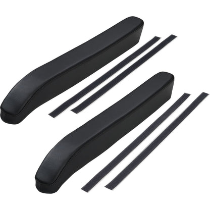 Show Chrome Armrest Pads Black with Black Stitching for Polaris Slingshot [MPN: H44-1BK]_1147061