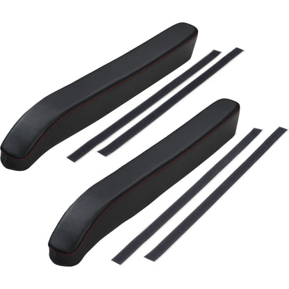 Show Chrome Armrest Pads Black with Red Stitching for Polaris Slingshot H44-1RED_1147066