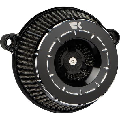 Khrome Werks Instigator Air Cleaner - Tracer - Black - Twin Cam [MPN: 250210]_1142171