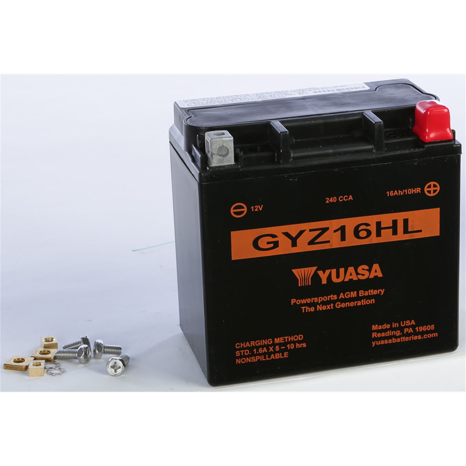 Yuasa Battery GYZ16HL Sealed Factory Activated YUAM716GHL_195552