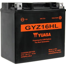 Yuasa Battery GYZ16HL Sealed Factory Activated YUAM716GHL_501384