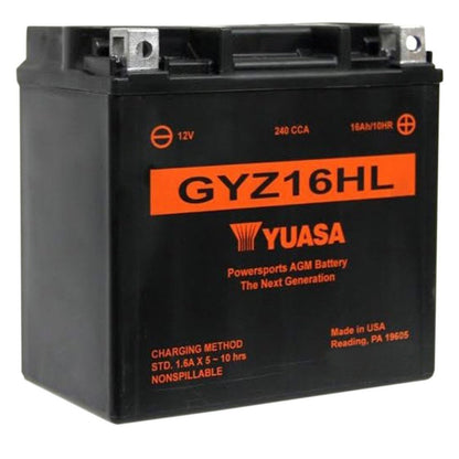 Yuasa Battery GYZ16HL Sealed Factory Activated YUAM716GHL_590988