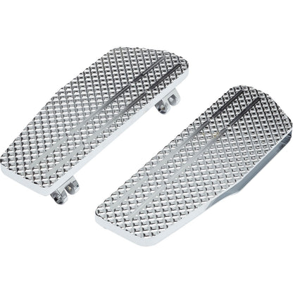 LA Choppers County Line Billet Floorboards - Chrome - FL for Harley-Davidson [MPN: LA-P101-00C]_1156409