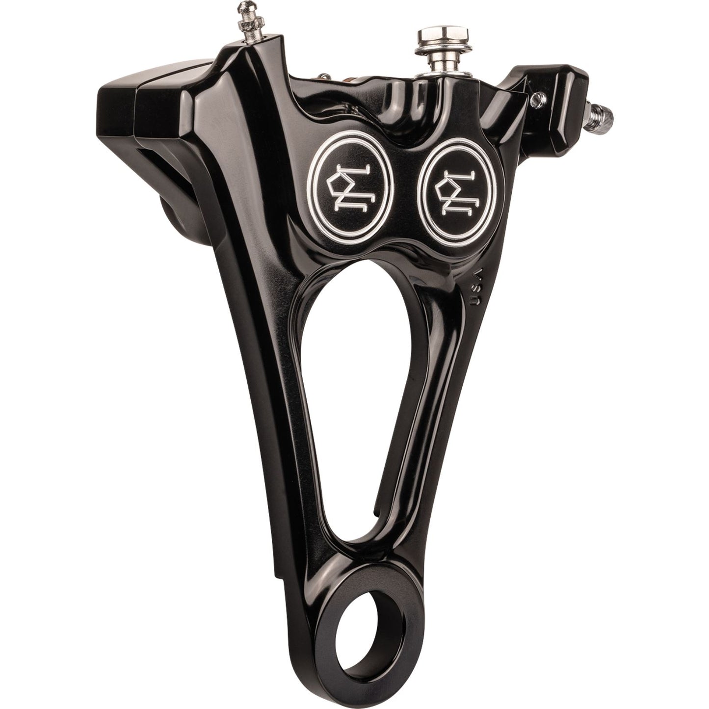 Performance Machine Rear Caliper & Bracket - Gloss Black 1256-0084-BM_1156419