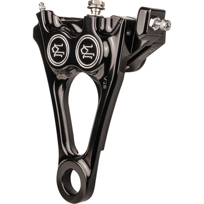 Performance Machine Rear Caliper & Bracket - Gloss Black 1256-0084-BM_1156418