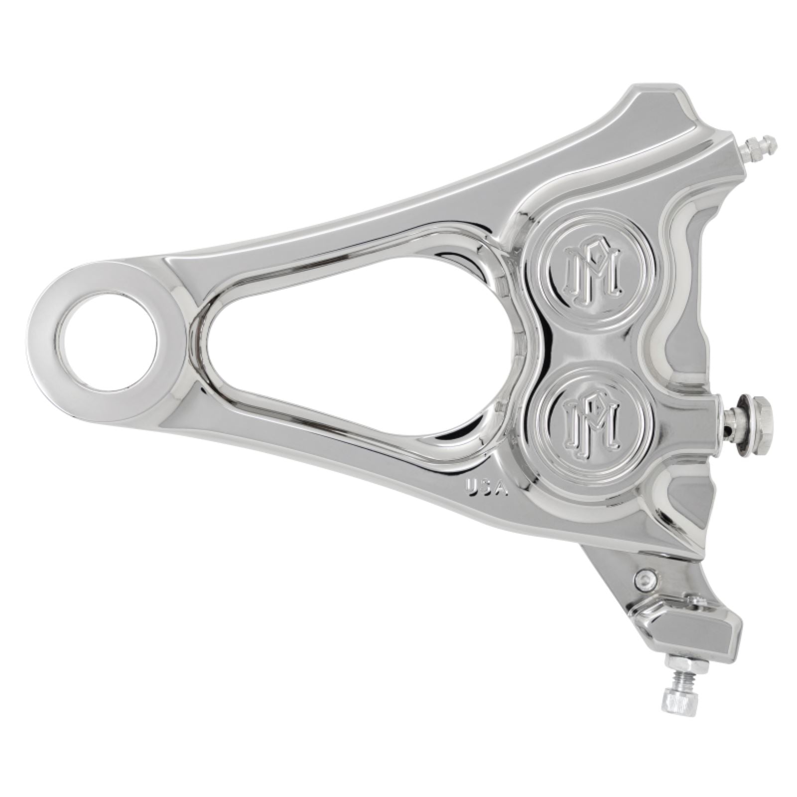 Performance Machine Rear Caliper - Chrome 1256-0084-CH_1462997
