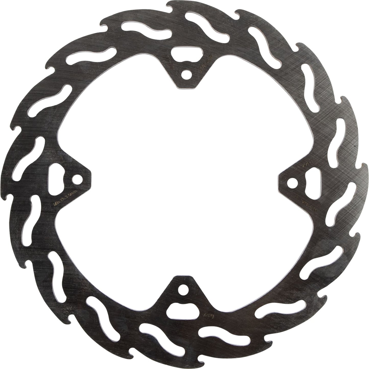 Moto-Master Brake Rotor - Rear - Flame [MPN: 110207-PU]_1153928