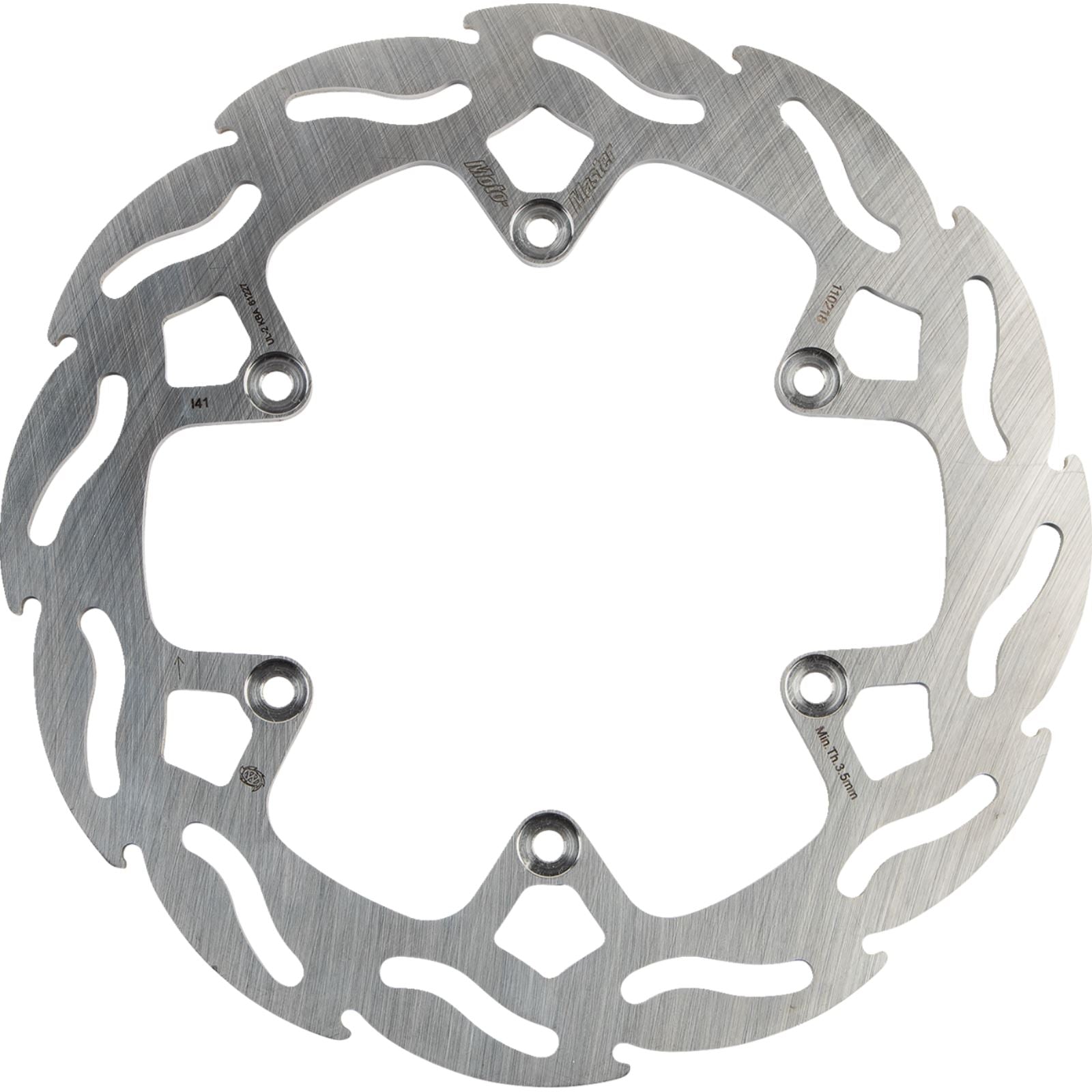 Moto-Master Brake Rotor - Rear - Flame [MPN: 110218-PU]_1165070