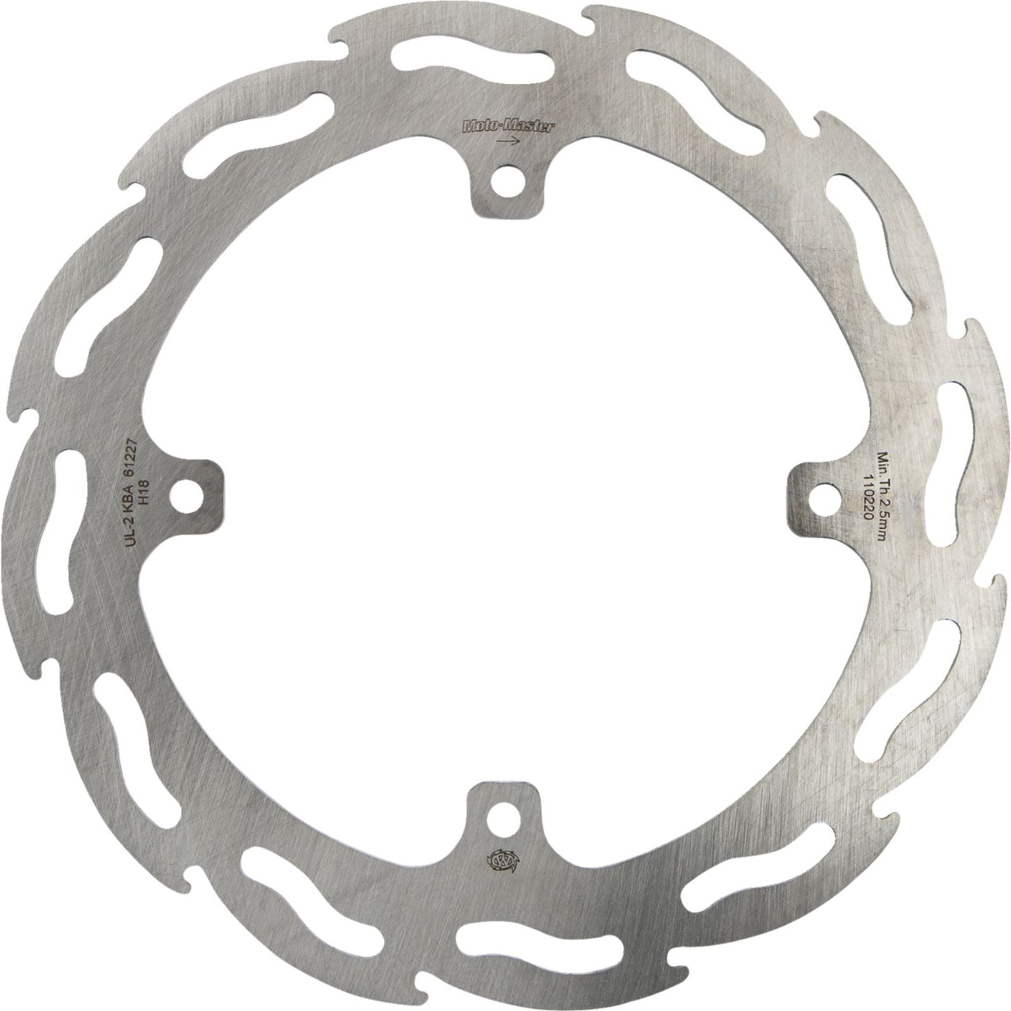 Moto-Master Brake Rotor - Rear - Flame [MPN: 110220-PU]_1158669