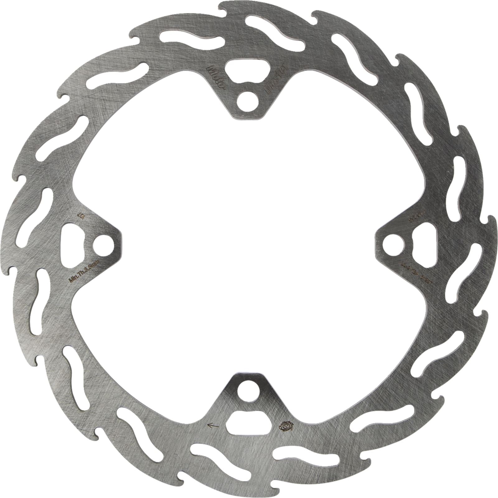 Moto-Master Brake Rotor - Rear - Flame [MPN: 110253-PU]_1158673