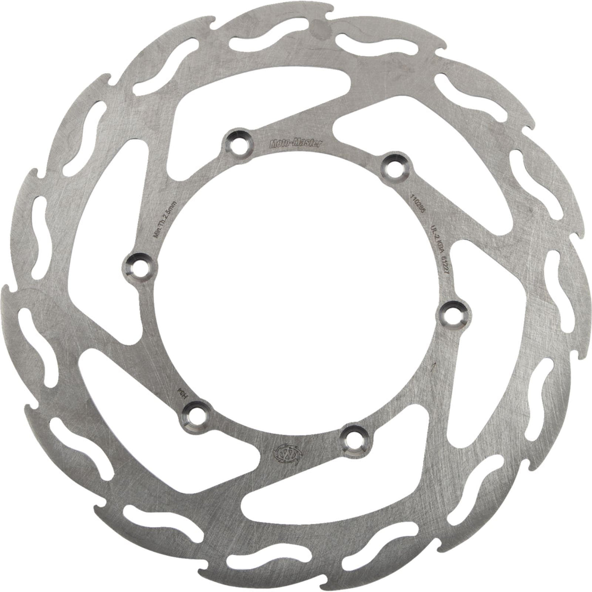 Moto-Master Brake Rotor - Front - Flame for Kawasaki/Yamaha/Suzuki [MPN: 110286-PU]_1158675