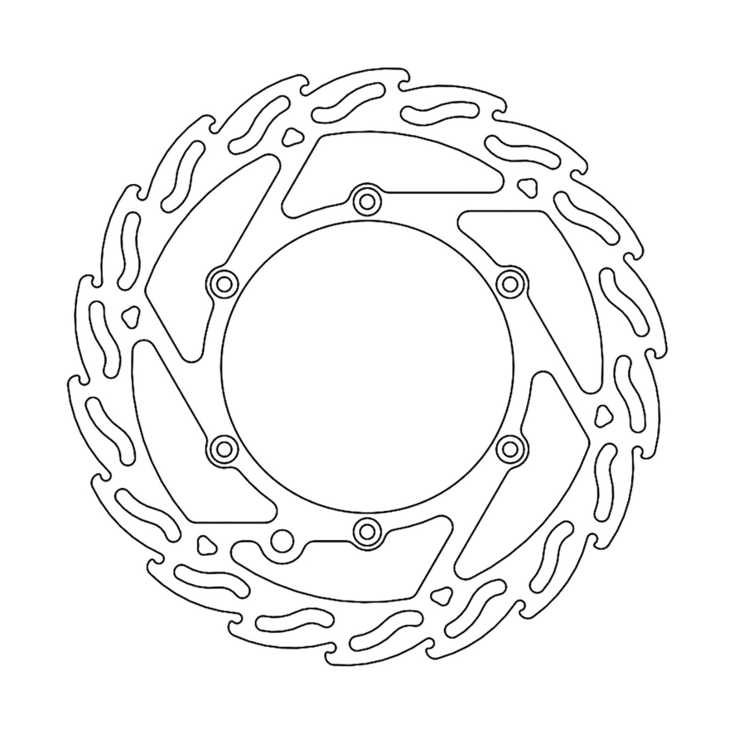 Moto-Master Brake Rotor - Front - Flame [MPN: 110298-PU]_1145350
