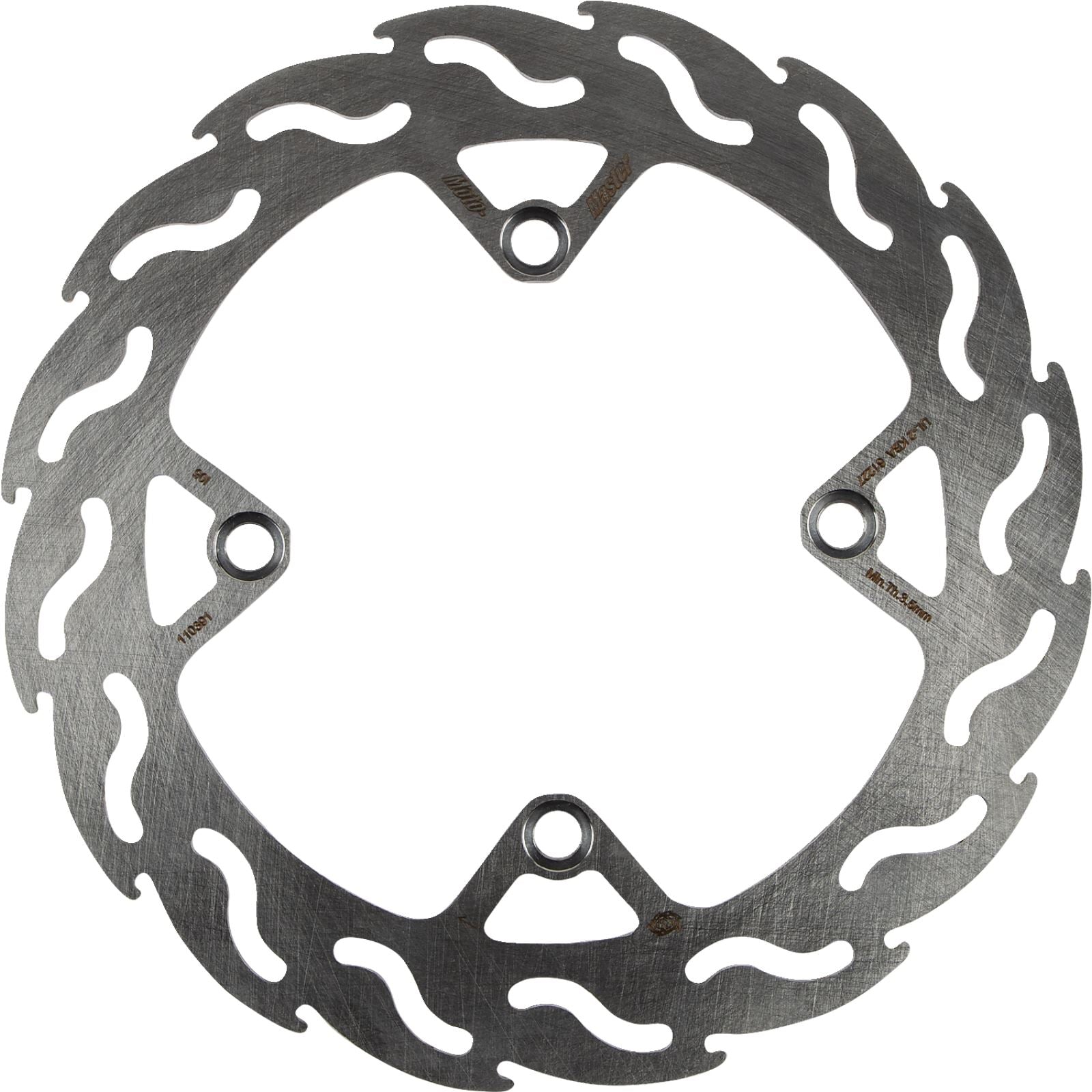 Moto-Master Brake Rotor - Rear - Flame [MPN: 110391-PU]_1160932