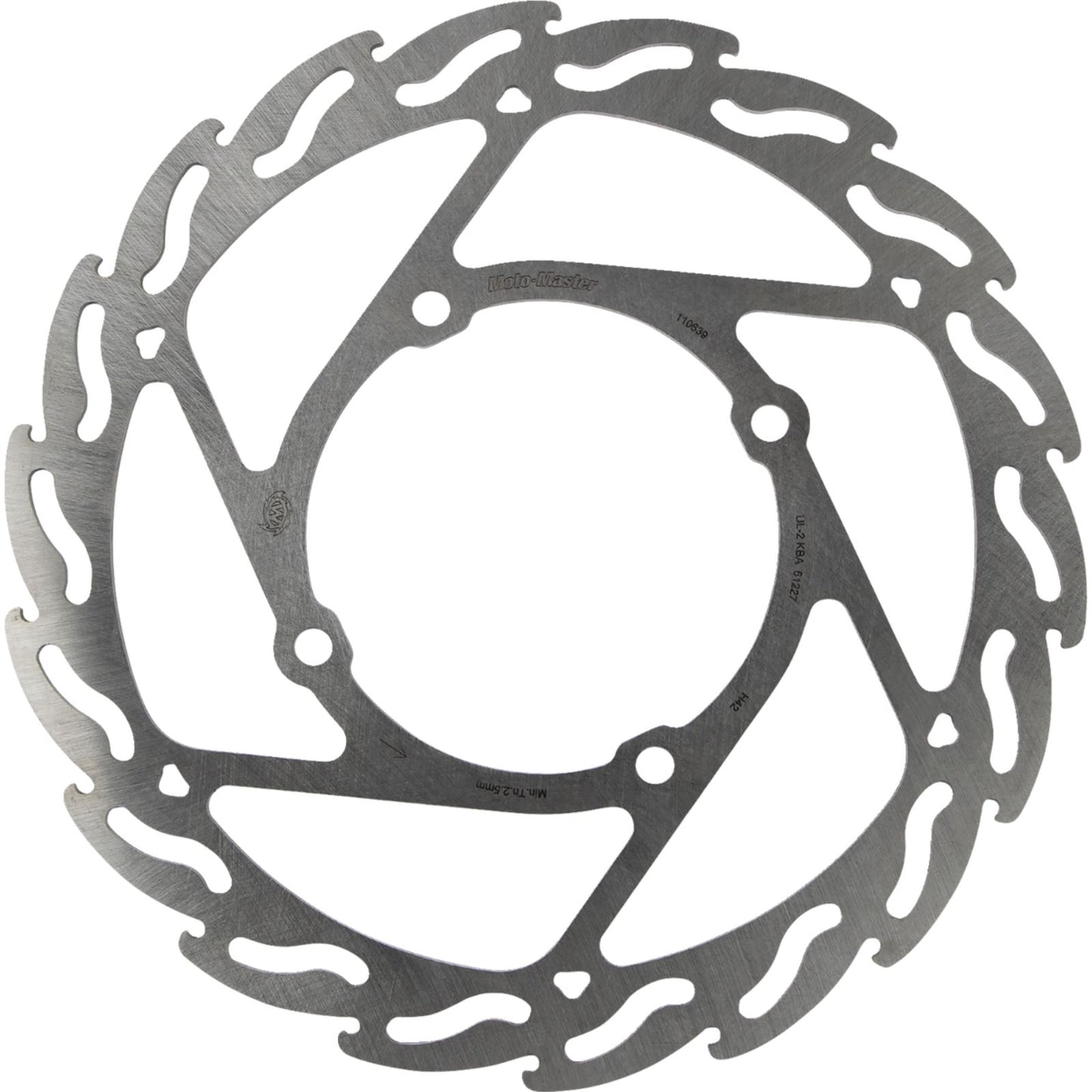 Moto-Master Brake Rotor - Front - Flame [MPN: 110639-PU]_1158678