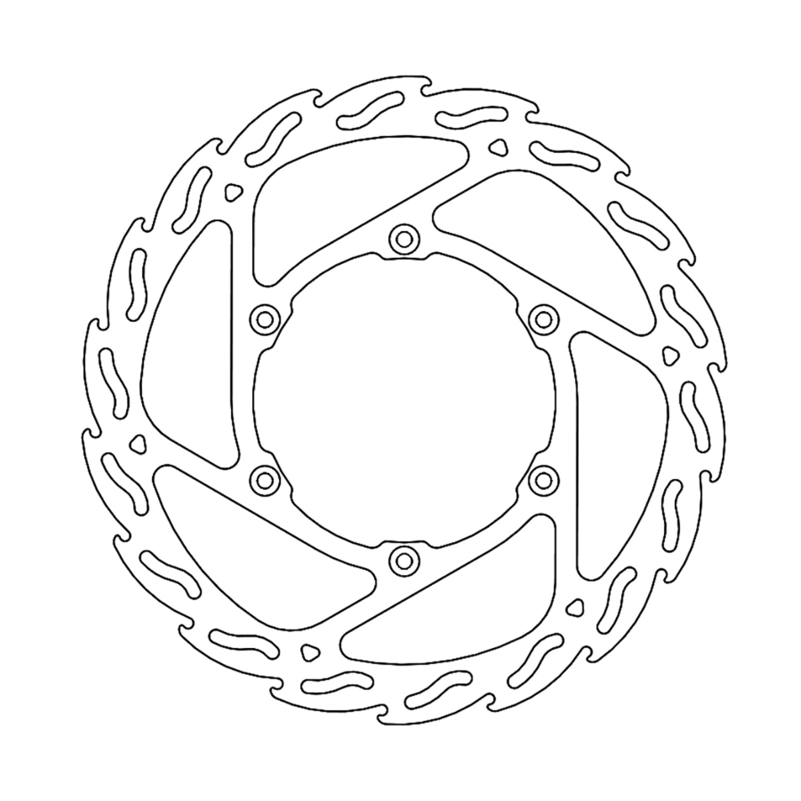 Moto-Master Brake Rotor - Front - Flame [MPN: 110676-PU]_1145356