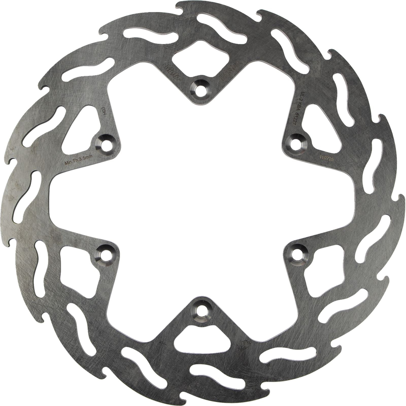Moto-Master Brake Rotor - Rear - Flame [MPN: 110725-PU]_1164485