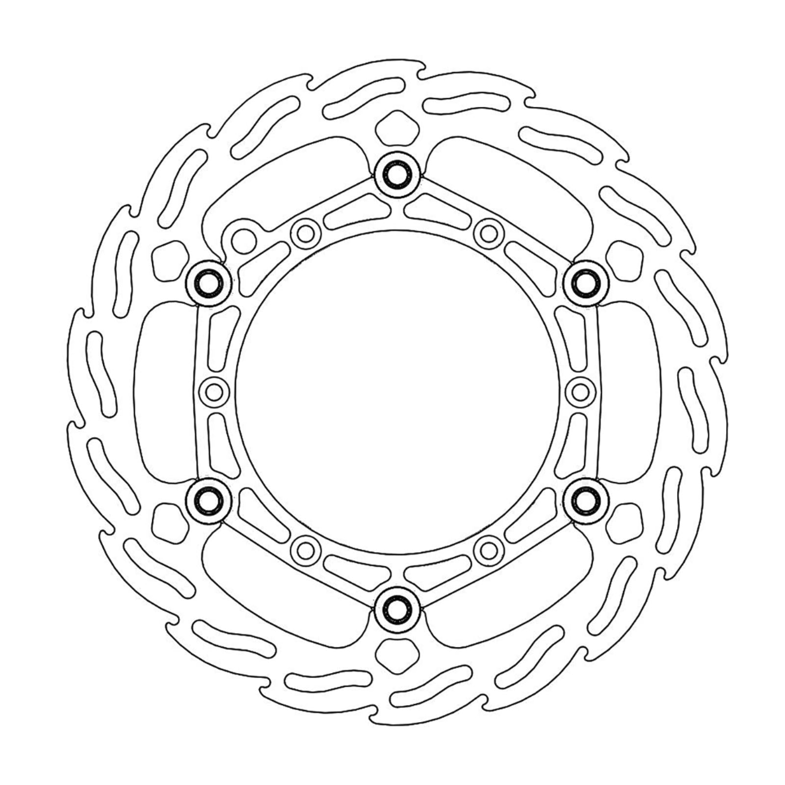 Moto-Master Brake Rotor - Flame 260 [MPN: 111033-PU]_1145360