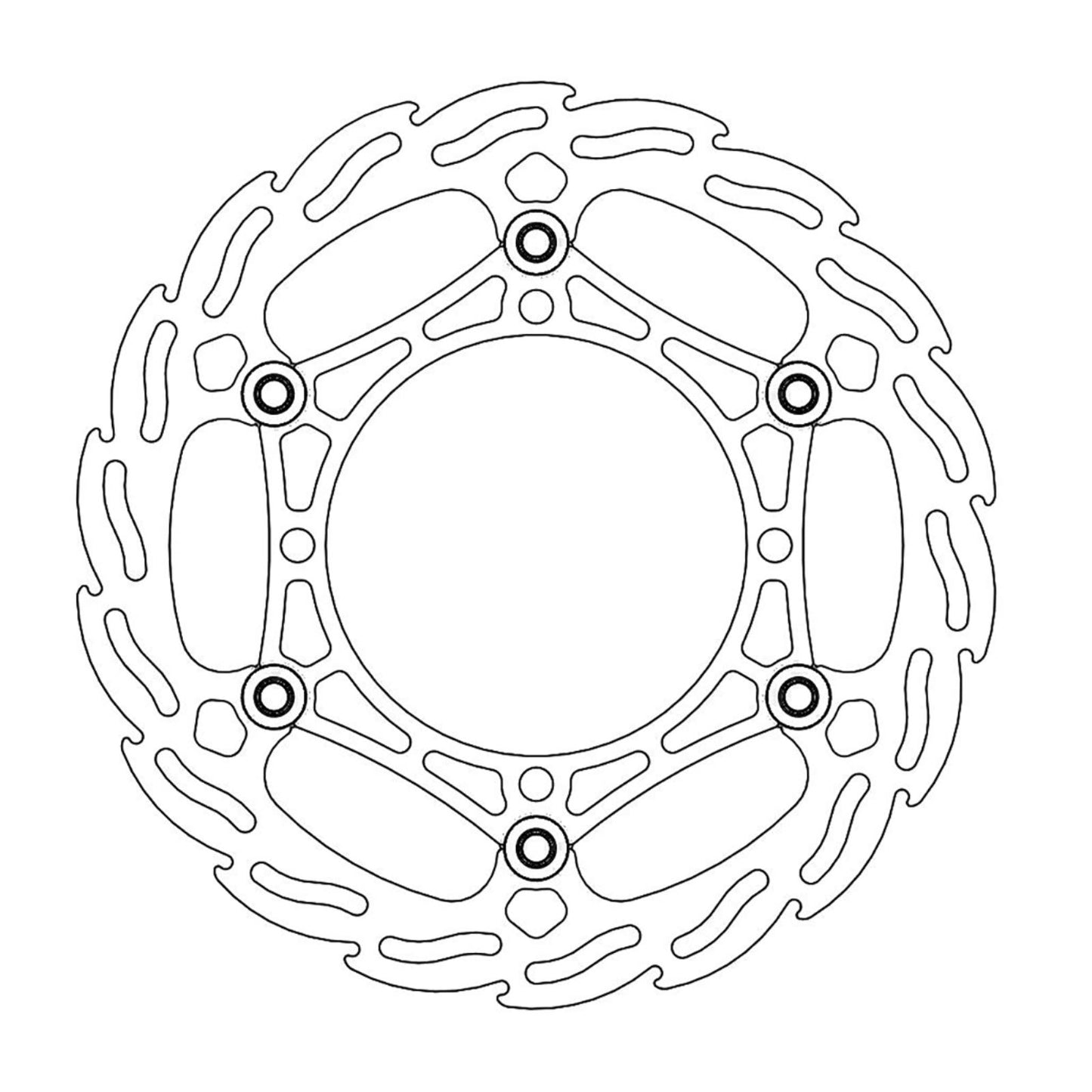 Moto-Master Brake Rotor - Flame 260 [MPN: 111036-PU]_1145333
