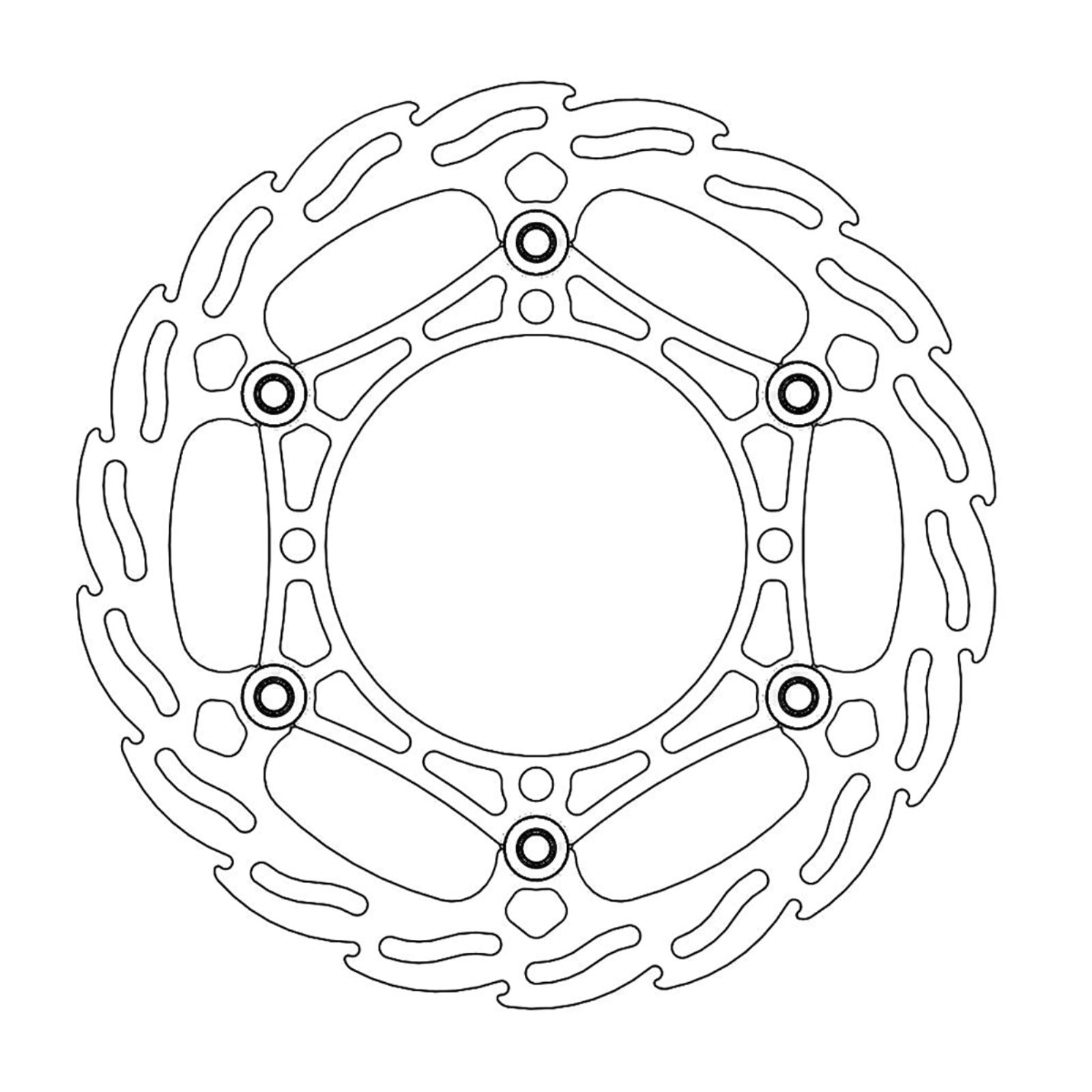 Moto-Master Brake Rotor - Flame 260 [MPN: 111036-PU]_1145333