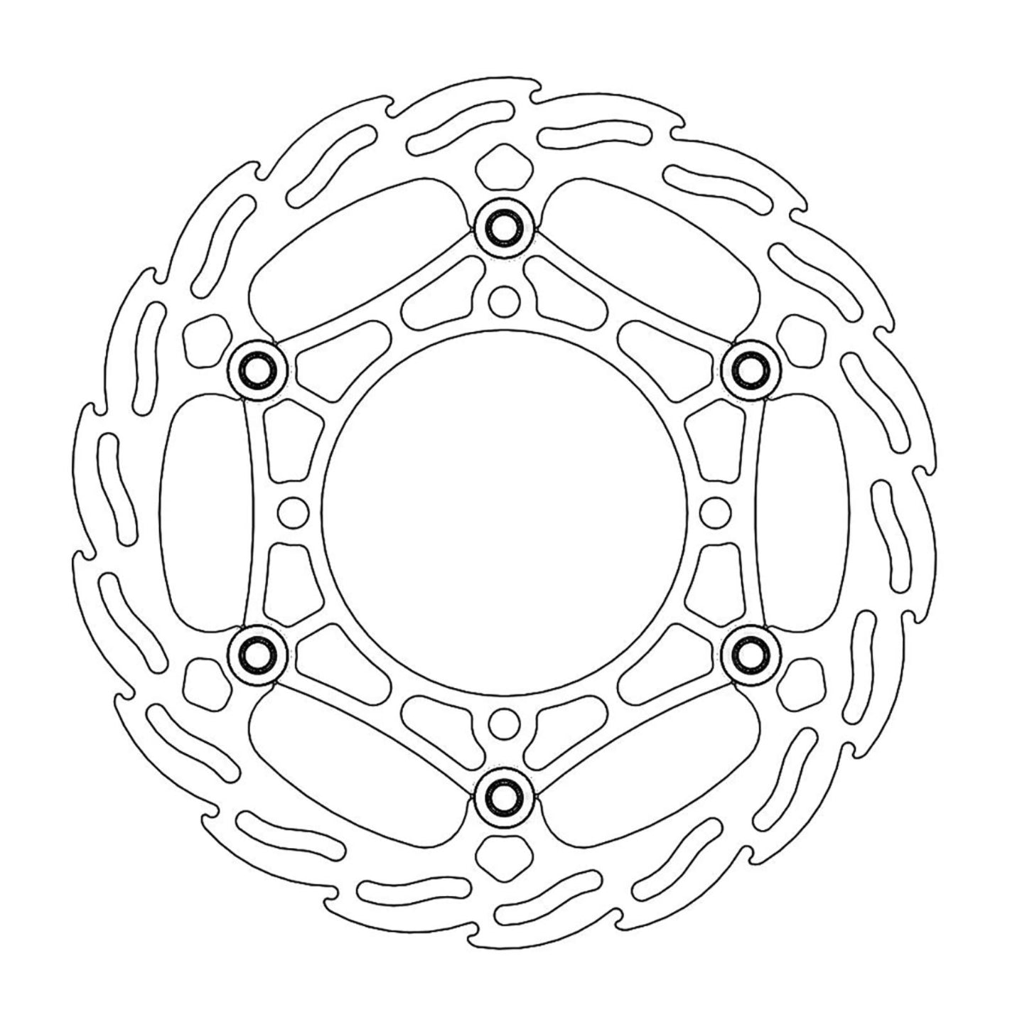 Moto-Master Brake Rotor - Flame 260 [MPN: 111037-PU]_1145347