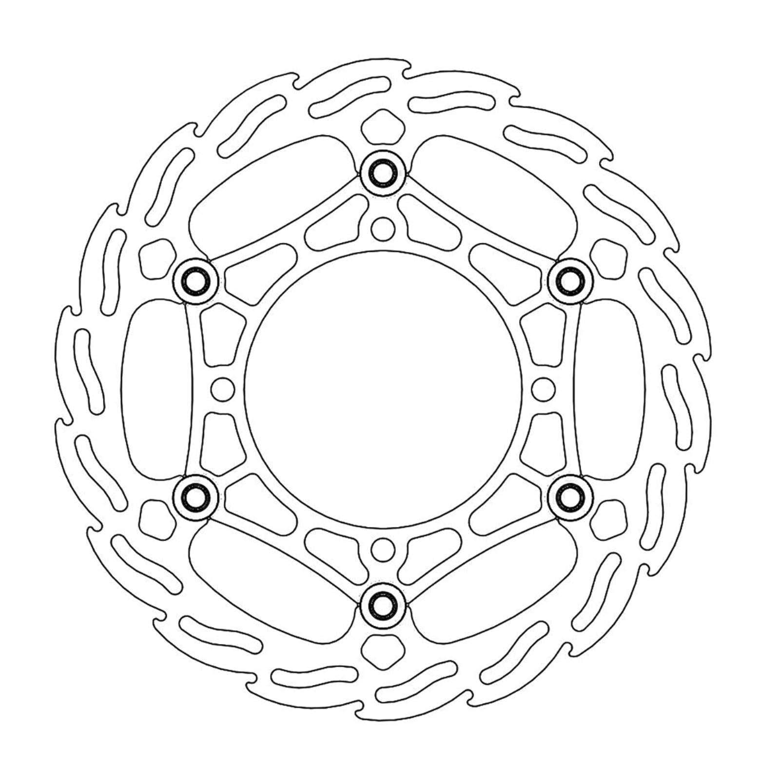 Moto-Master Brake Rotor - Flame 260 [MPN: 111037-PU]_1145347