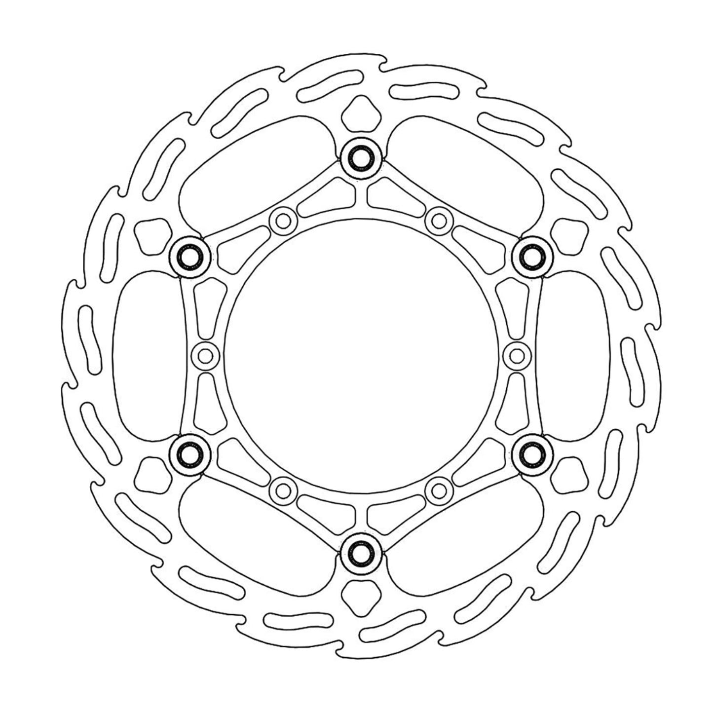 Moto-Master Brake Rotor - Flame 260 [MPN: 111046-PU]_1145332