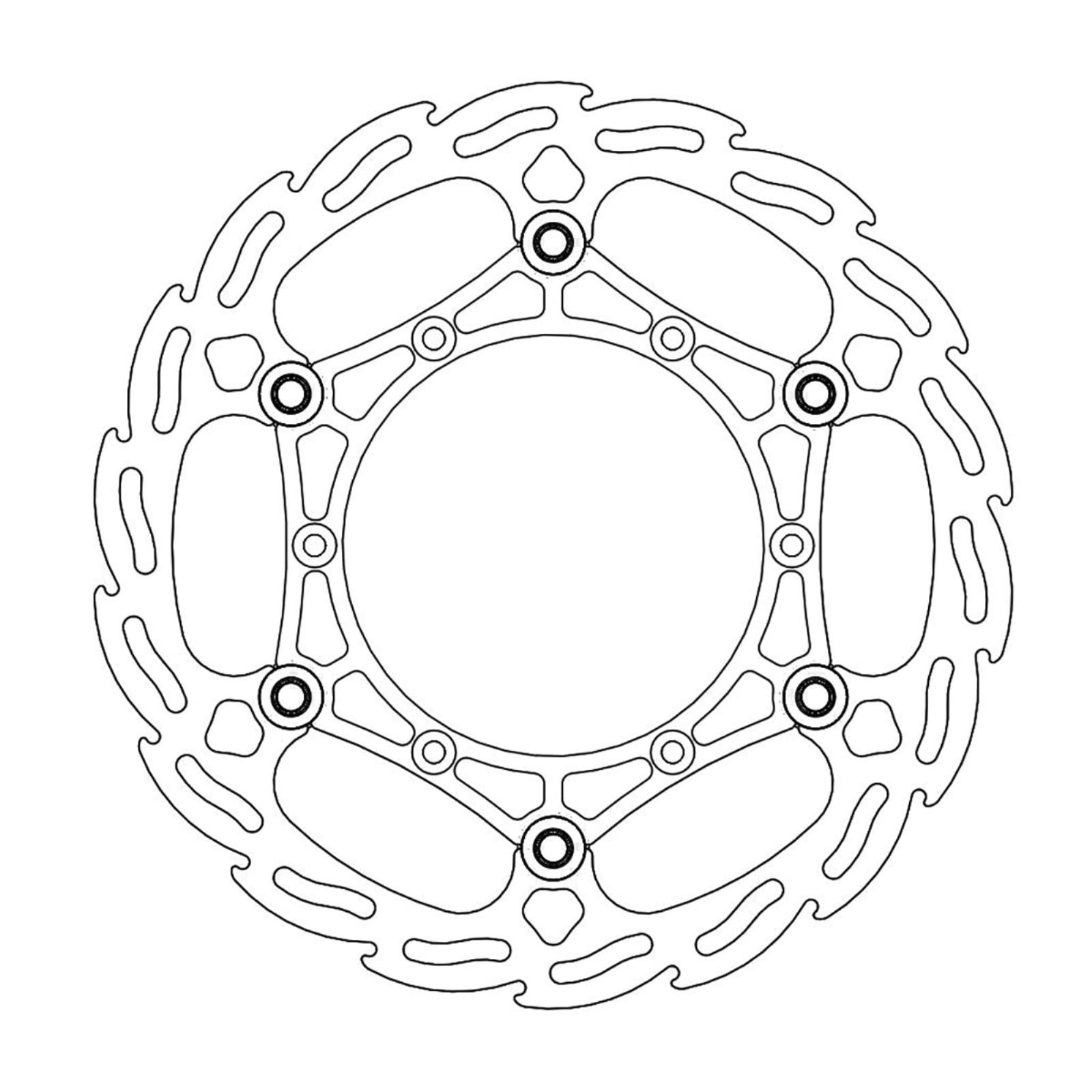 Moto-Master Brake Rotor - Flame 260 [MPN: 111046-PU]_1145332