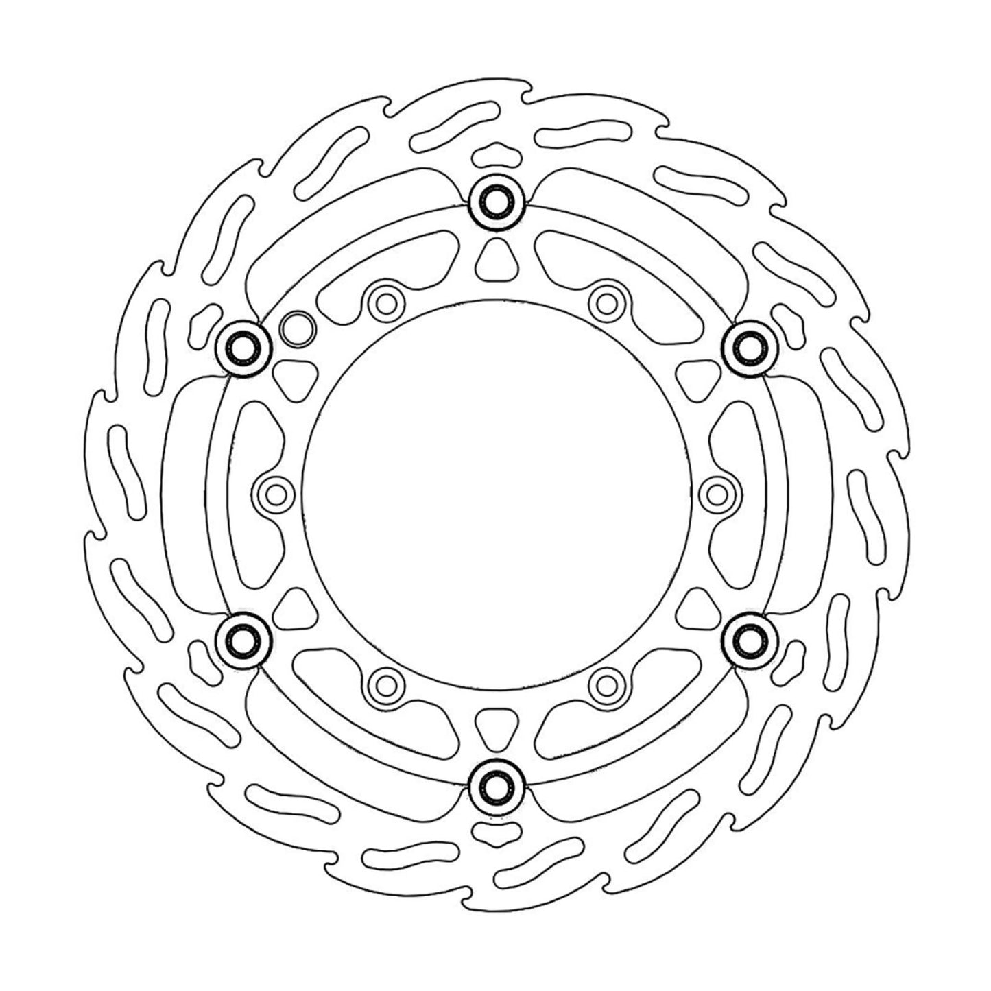 Moto-Master Brake Rotor - Flame 270 [MPN: 112083-PU]_1146643
