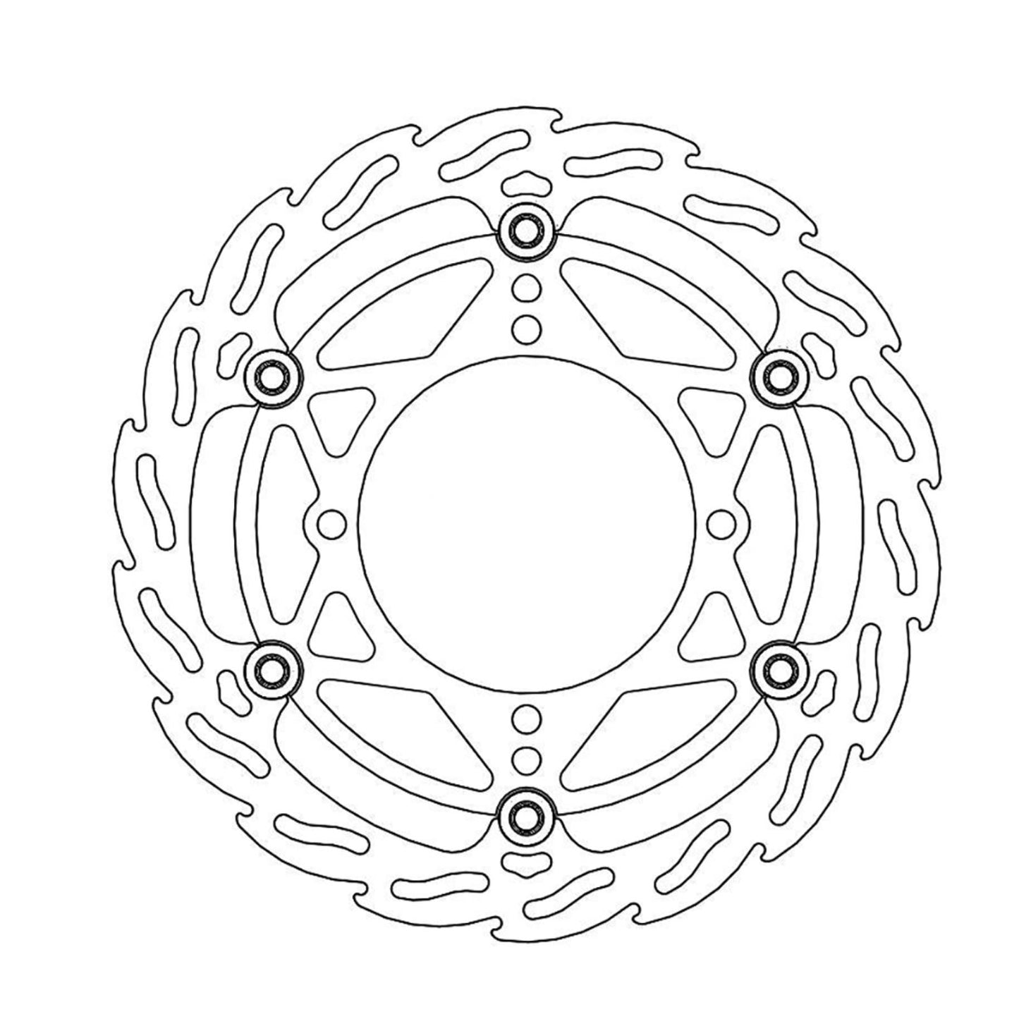 Moto-Master Brake Rotor - Flame 270 [MPN: 112084-PU]_1146644