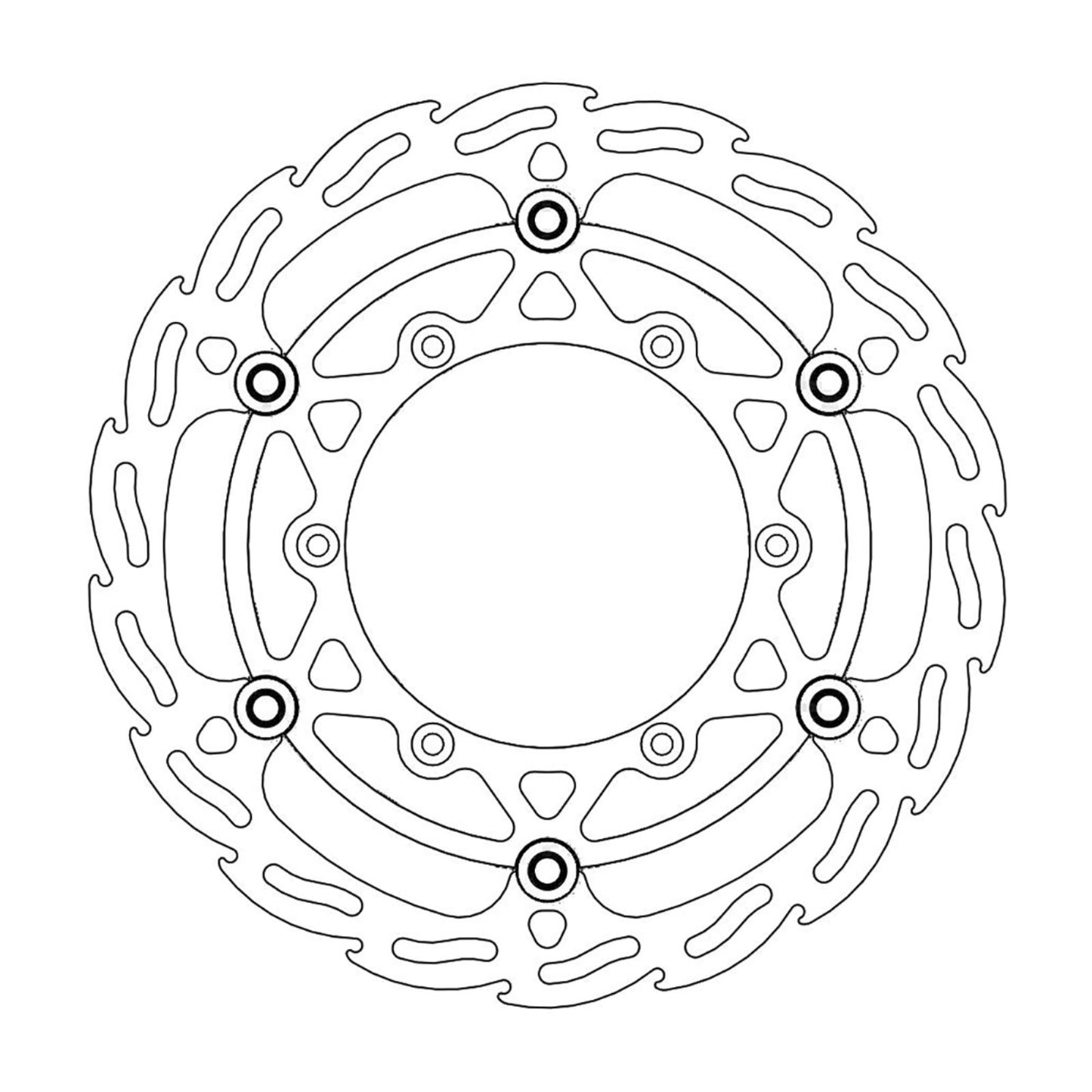 Moto-Master Brake Rotor - Flame 270 [MPN: 112088-PU]_1146647