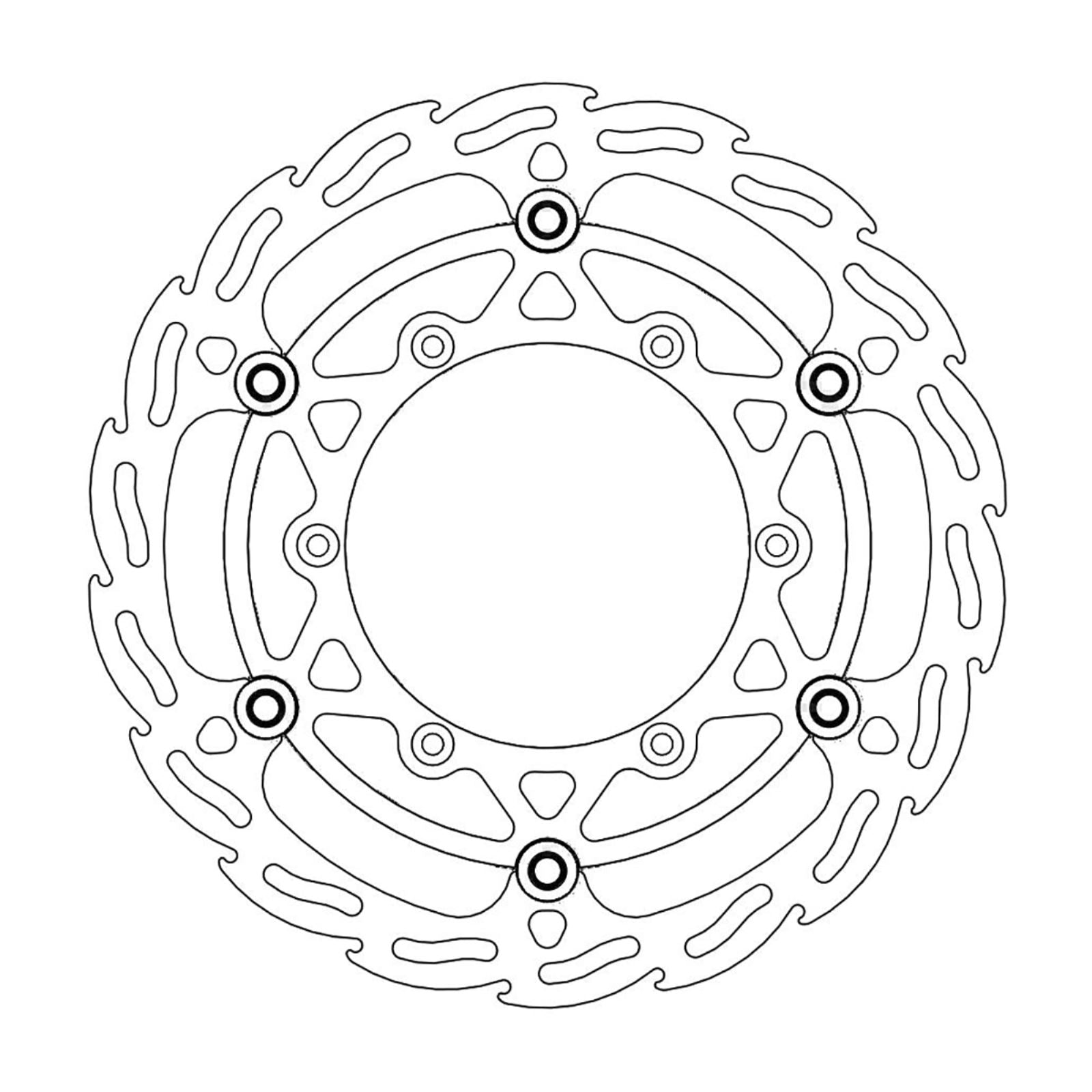 Moto-Master Brake Rotor - Flame 270 [MPN: 112088-PU]_1146647