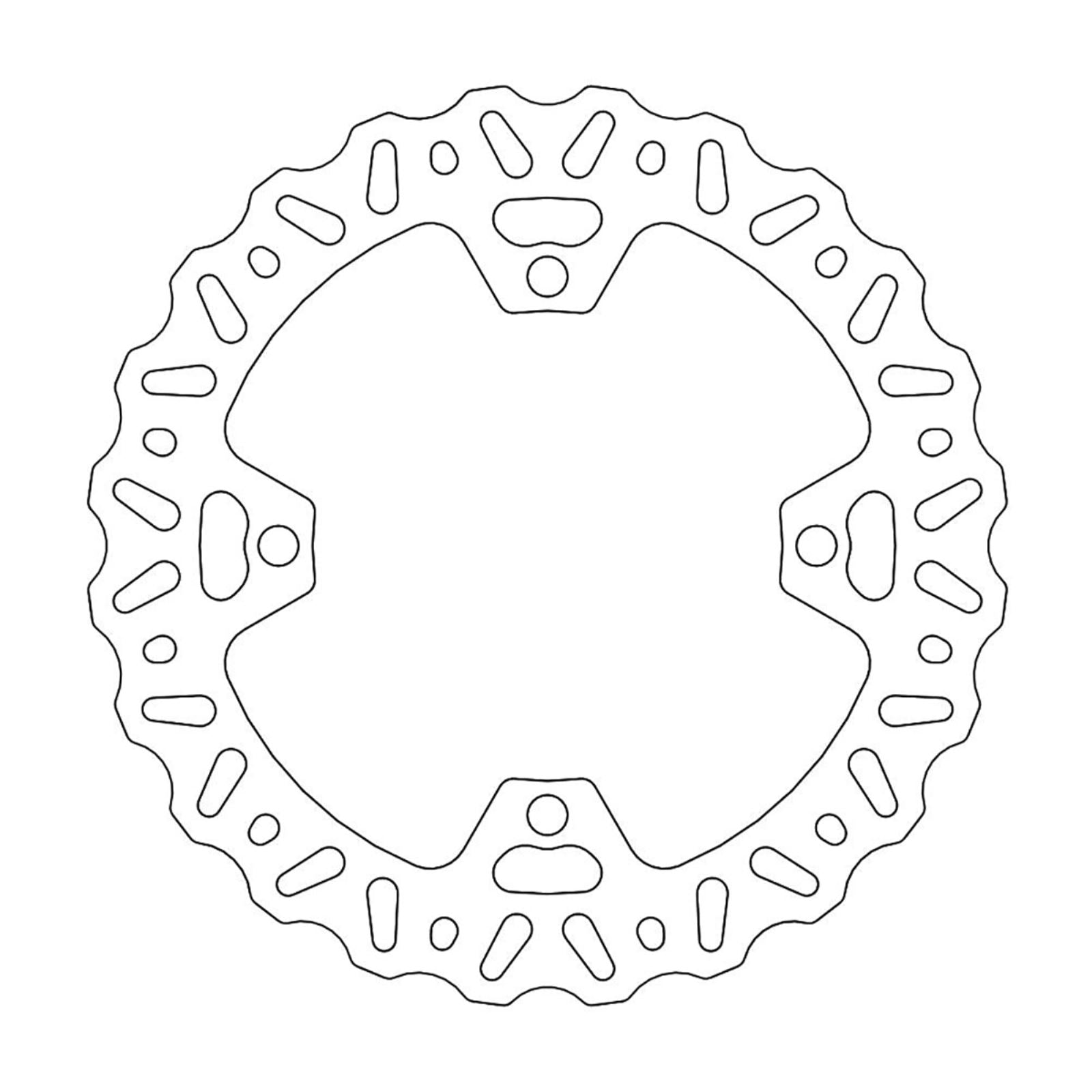 Moto-Master Brake Rotor - Rear - Nitro [MPN: 110358-PU]_1146611